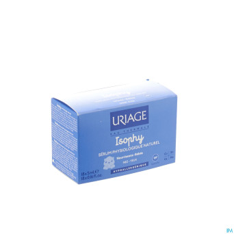 Uriage isophy serum physio naturel unidose 20x5ml