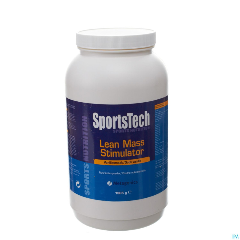 Sportstech lean mass stimulator vanille    23port.
