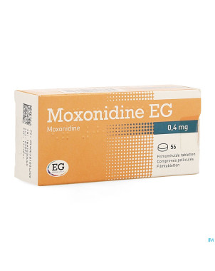 Moxonidine eg comp 56x0,4mg