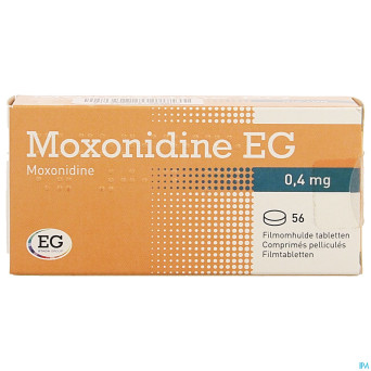 Moxonidine eg comp 56x0,4mg