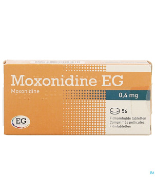Moxonidine eg comp 56x0,4mg