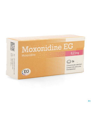 Moxonidine eg comp 56x0,2mg