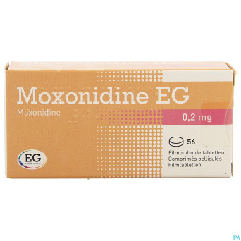 Moxonidine eg comp 56x0,2mg