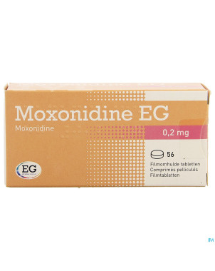 Moxonidine eg comp 56x0,2mg