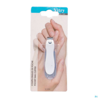Vitry coupe ongles trans. inox    1055as