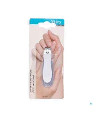 Vitry coupe ongles trans. inox    1055as