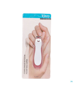 Vitry coupe ongles trans. inox    1055as