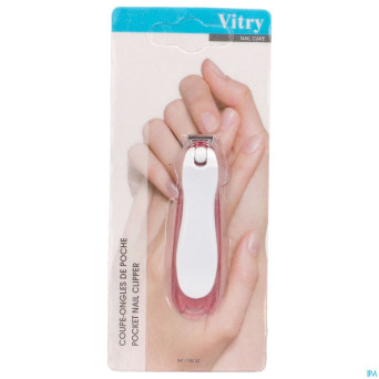 Vitry coupe ongles trans. inox    1055as