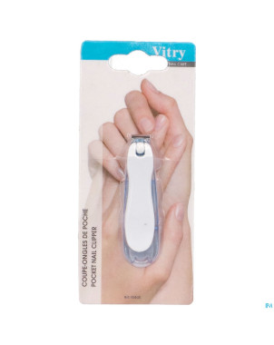 Vitry coupe ongles trans. inox    1055as