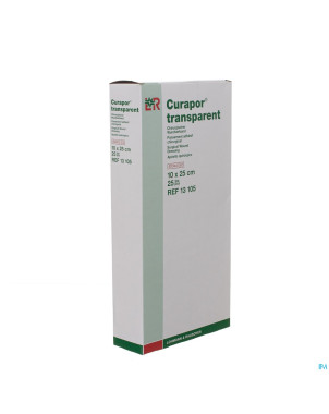 Curapor transparent steril    10cmx25cm  25 13105
