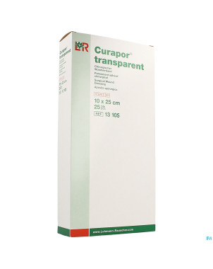 Curapor transparent steril    10cmx25cm  25 13105