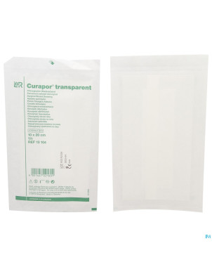 Curapor transparent steril    10cmx20cm  25 13104