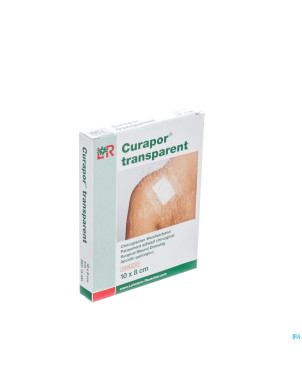 Curapor transparent steril    10cmx 8cm   5 13100