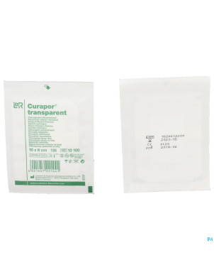 Curapor transparent steril    10cmx 8cm   5 13100