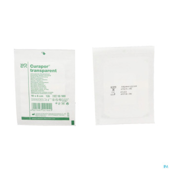 Curapor transparent steril    10cmx 8cm   5 13100