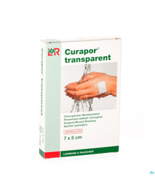 Curapor transparent steril    7cmx 5cm   5 13099