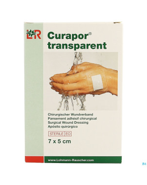 Curapor transparent steril    7cmx 5cm   5 13099