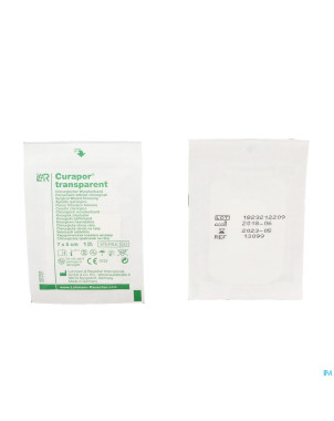 Curapor transparent steril    7cmx 5cm   5 13099