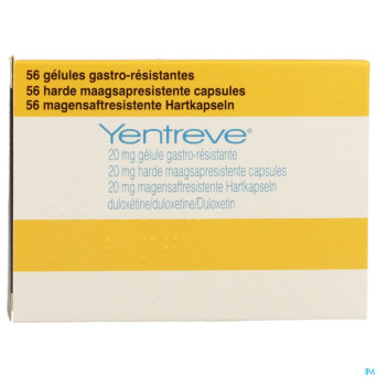 Yentreve caps 56 x 20 mg