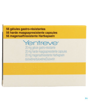 Yentreve caps 56 x 20 mg