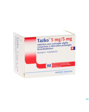 Tazko 5,0/5,0 mg liberat prolon comp 98 x 5