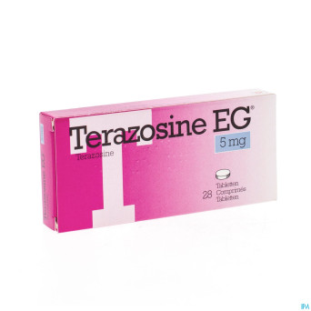 Terazosine eg  5 mg comp 28 x  5 mg
