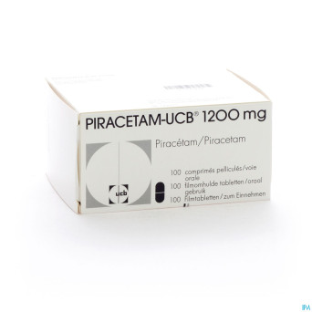 Piracetam ucb 1200mg comp 100x1200mg