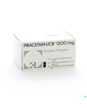Piracetam ucb 1200mg comp 100x1200mg