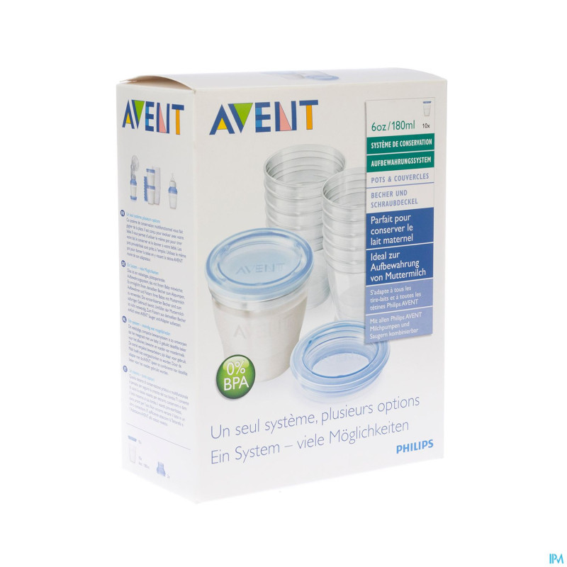 Avent via systeme conservation (materiel+dispos.)