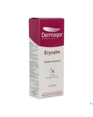 Dermagor erycalm soin apaisant peau reactive  40ml