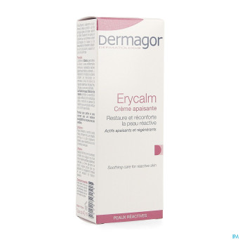 Dermagor erycalm soin apaisant peau reactive  40ml