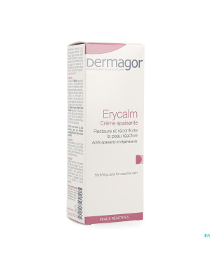 Dermagor erycalm soin apaisant peau reactive  40ml