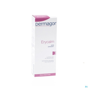 Dermagor erycalm soin apaisant peau reactive  40ml