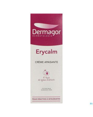 Dermagor erycalm soin apaisant peau reactive  40ml