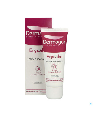 Dermagor erycalm soin apaisant peau reactive  40ml