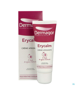Dermagor erycalm soin apaisant peau reactive  40ml