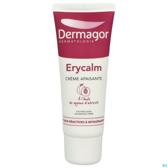 Dermagor erycalm soin apaisant peau reactive  40ml