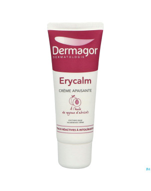 Dermagor erycalm soin apaisant peau reactive  40ml