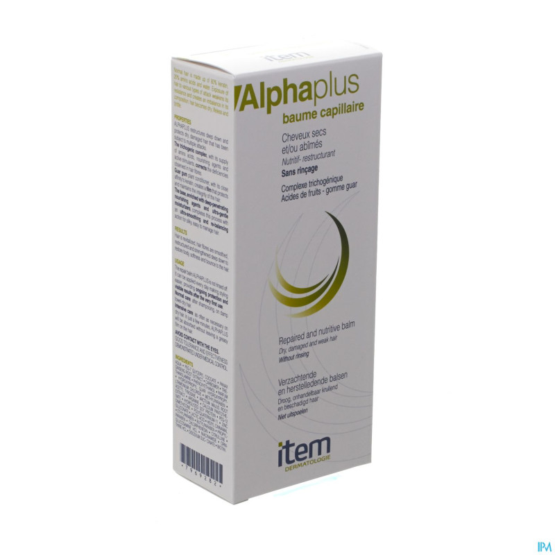 Item alphaplus baume reparat. chev secs-abim.100ml