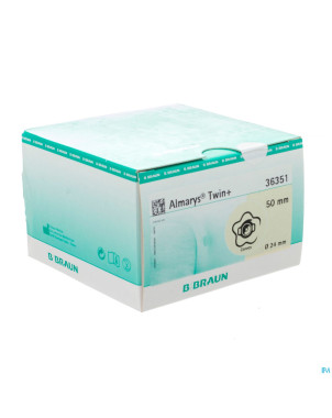 Almarys twin plus plaques convex 50/24mm 5 036351j