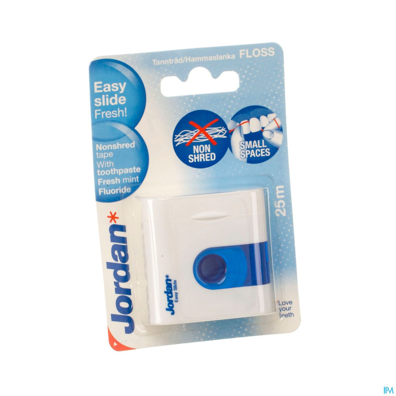 Jordan dental tape easy slide 25m