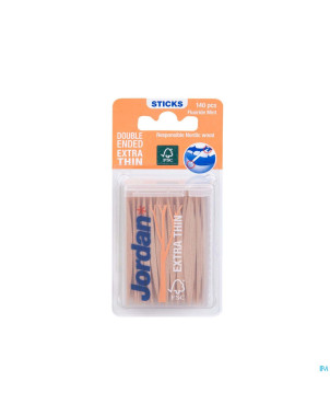 Jordan cure-dents extra fin double face 140