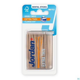 Jordan cure-dents extra fin double face 140