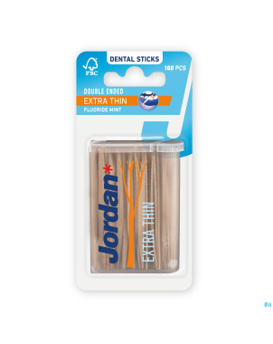 Jordan cure-dents extra fin double face 140