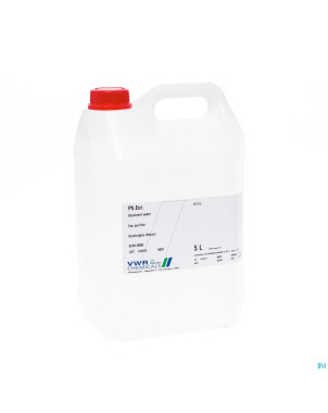 Eau purifiee ph.eur    5l vwr