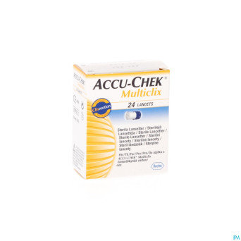 Accu chek multiclix    lancet  4x6 4466284001