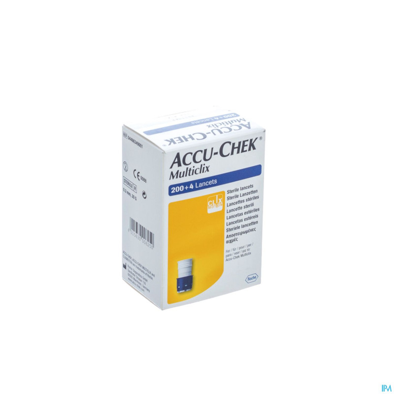Accu chek multiclix    lancets 34x6 4466349001