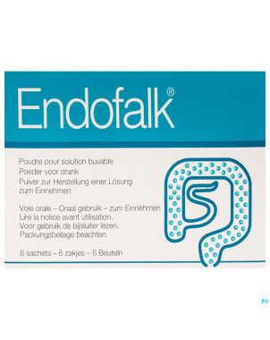 Endofalk pulv sol buv - 6 sachets zakjes