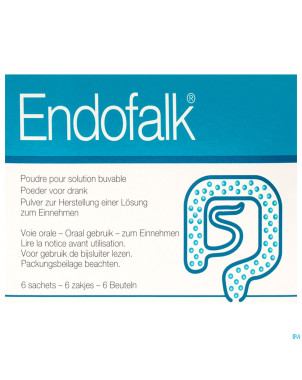 Endofalk pulv sol buv - 6 sachets zakjes