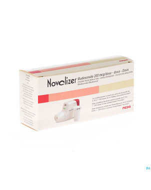 Novolizer budesonide 200x200 mcg pdr inhal